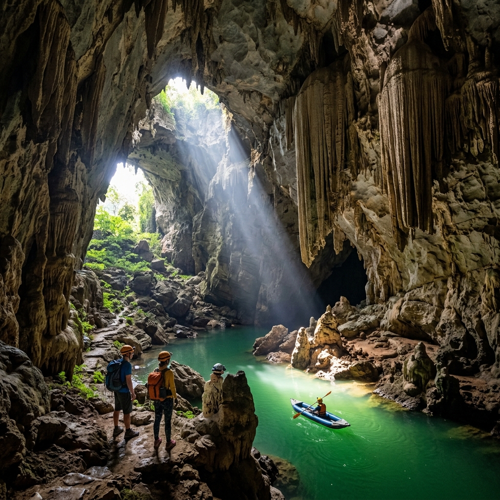 Thám Hiểm Kỳ Quan Động Phong Nha & Hang Tối